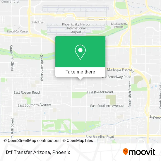 Dtf Transfer Arizona map