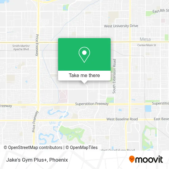 Jake's Gym Plus+ map