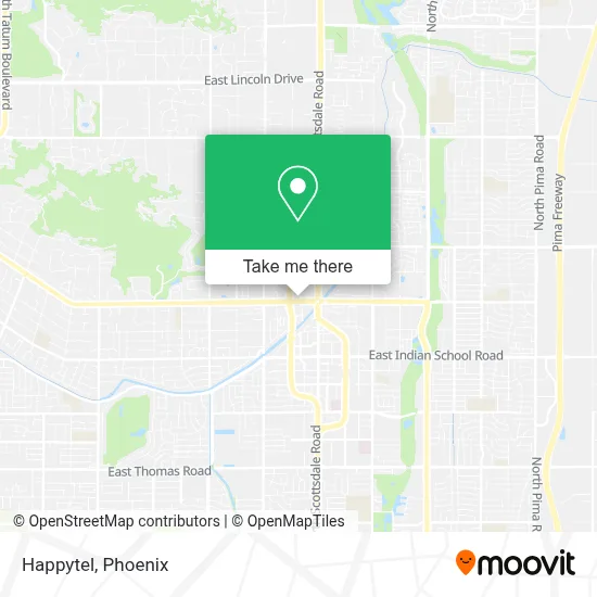 Happytel map