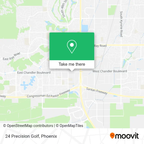 24 Precision Golf map