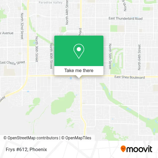 Frys #612 map