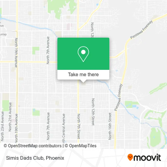 Simis Dads Club map
