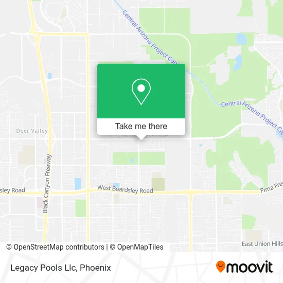 Legacy Pools Llc map