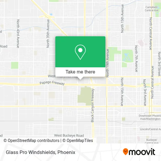 Glass Pro Windshields map