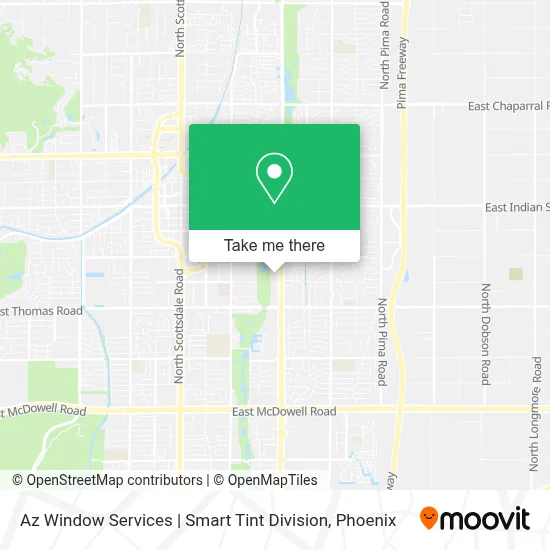 Az Window Services | Smart Tint Division map