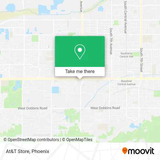 At&T Store map
