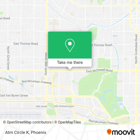 Atm Circle K map