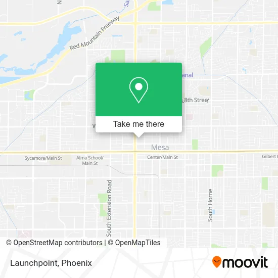 Launchpoint map