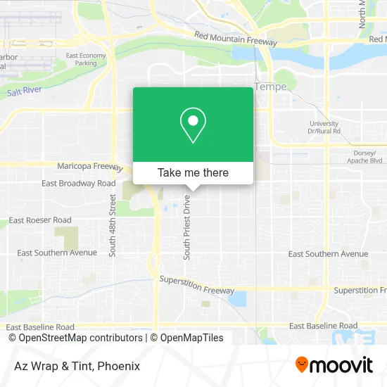 Az Wrap & Tint map