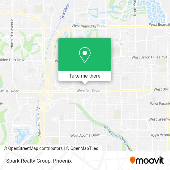 Spark Realty Group map
