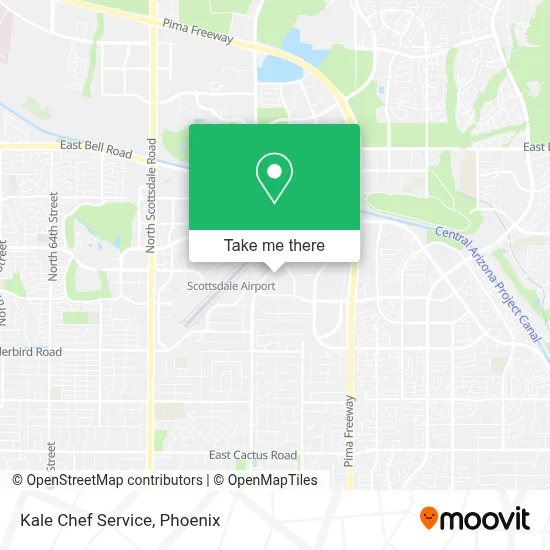 Kale Chef Service map