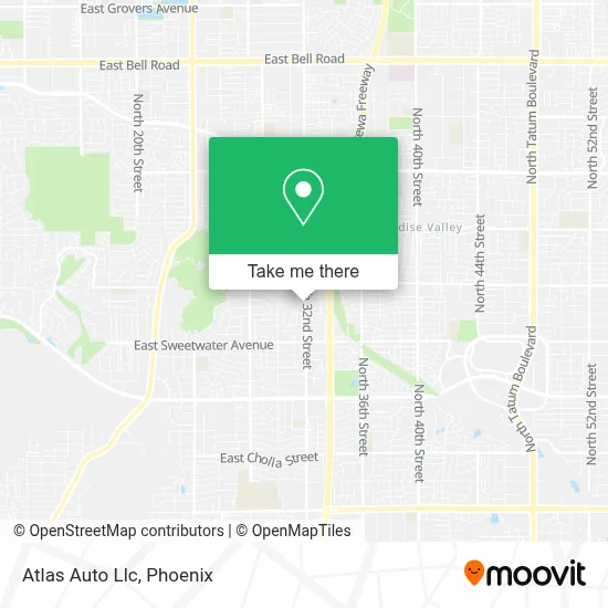 Atlas Auto Llc map
