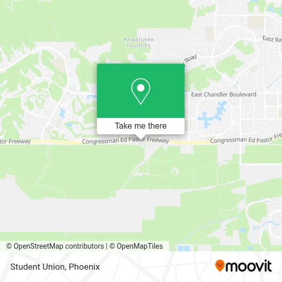 Student Union map