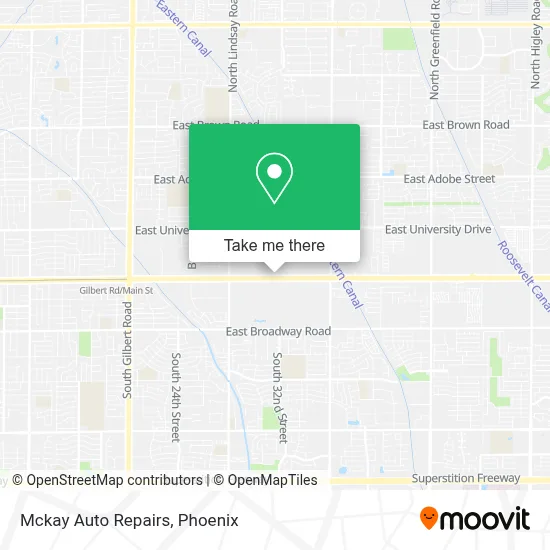Mckay Auto Repairs map