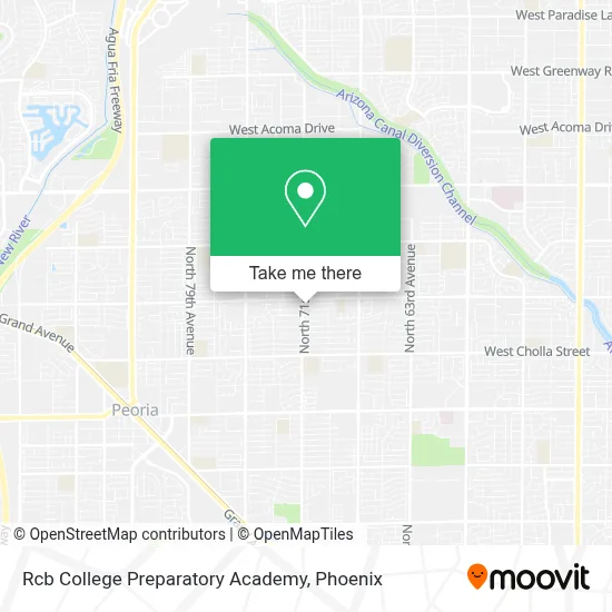 Rcb College Preparatory Academy map