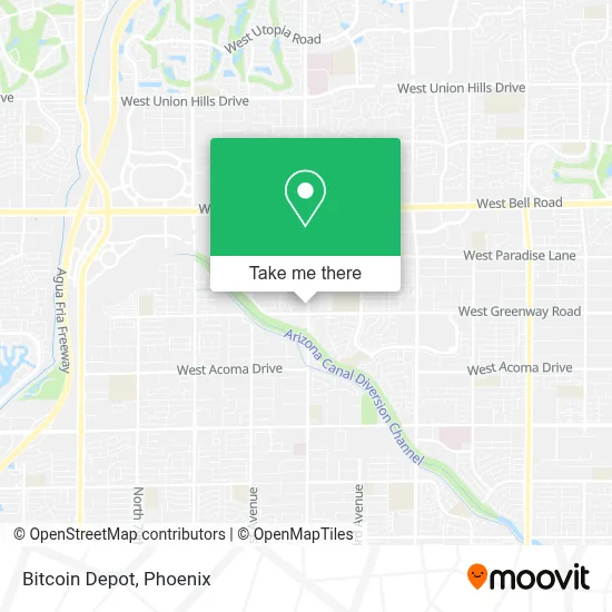 Bitcoin Depot map
