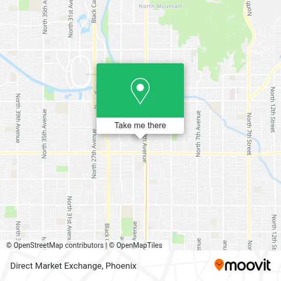 Direct Market Exchange map