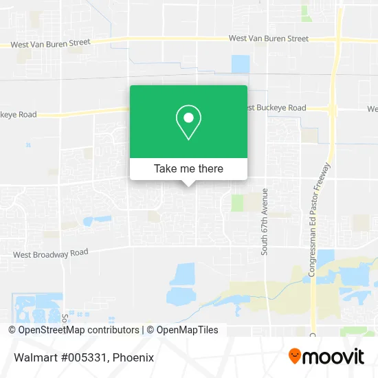 Walmart #005331 map