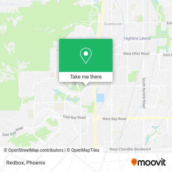 Redbox map