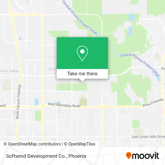 Softwind Development Co. map