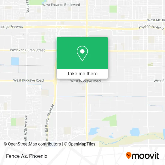 Fence Az map