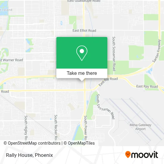 Rally House map