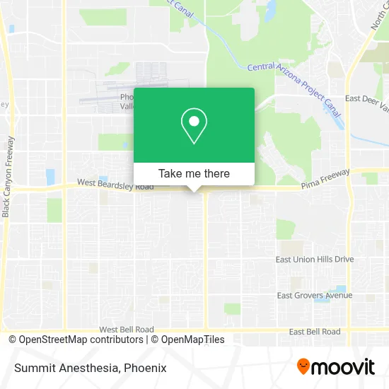 Summit Anesthesia map