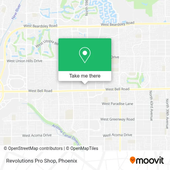 Revolutions Pro Shop map