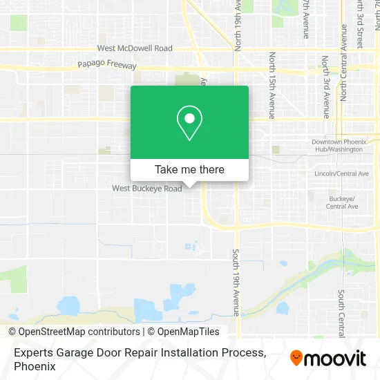 Experts Garage Door Repair Installation Process map