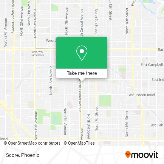 Score map