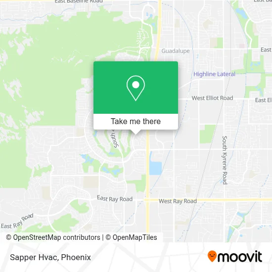 Sapper Hvac map