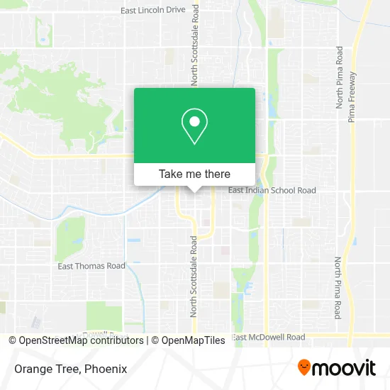 Orange Tree map