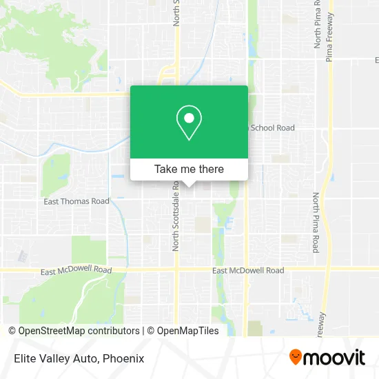 Elite Valley Auto map
