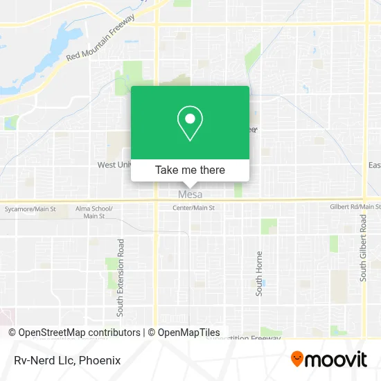 Rv-Nerd Llc map