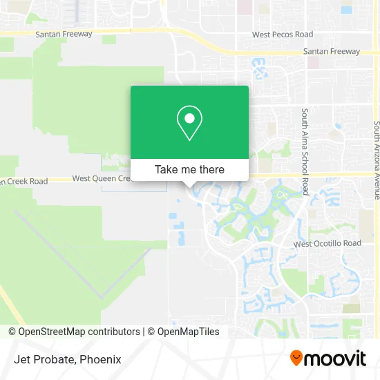 Jet Probate map
