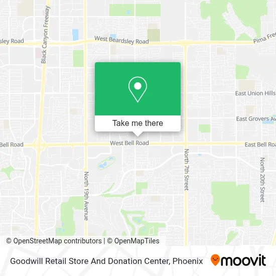 Goodwill Retail Store And Donation Center map