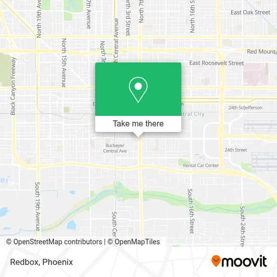 Redbox map