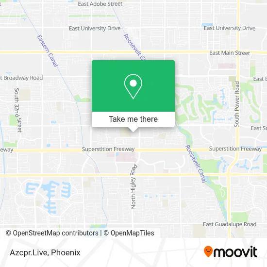 Azcpr.Live map