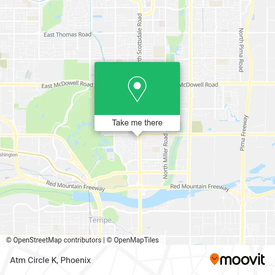 Atm Circle K map