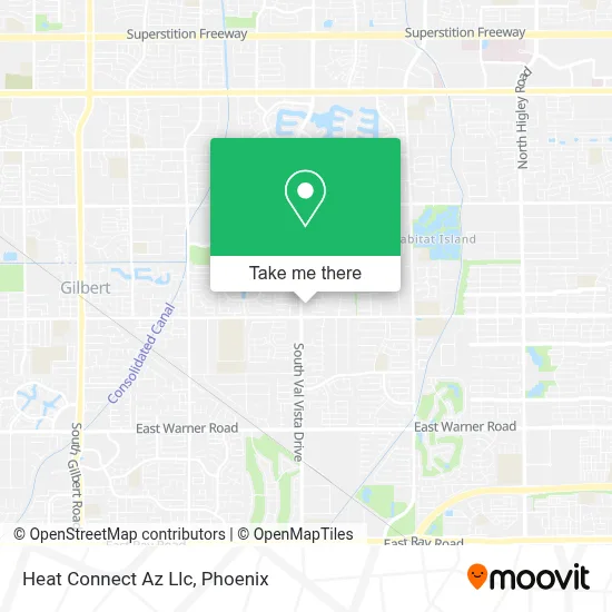Heat Connect Az Llc map