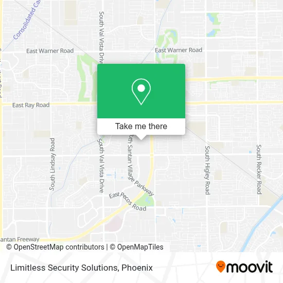 Limitless Security Solutions map