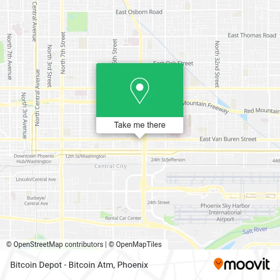 Bitcoin Depot - Bitcoin Atm map