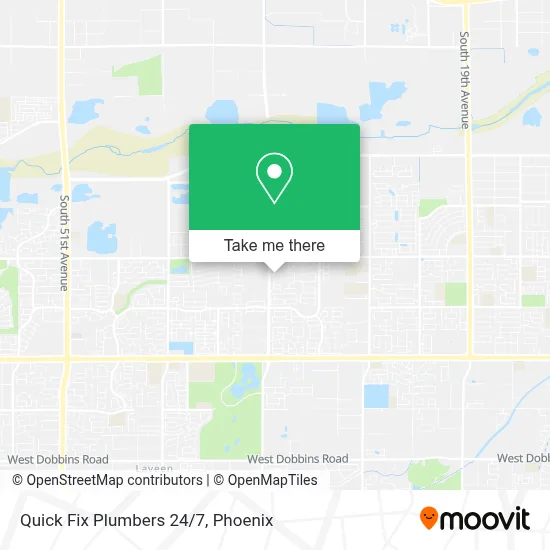 Quick Fix Plumbers 24/7 map