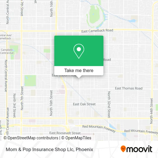 Mom & Pop Insurance Shop Llc map