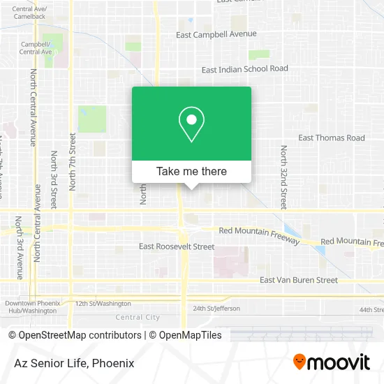 Az Senior Life map