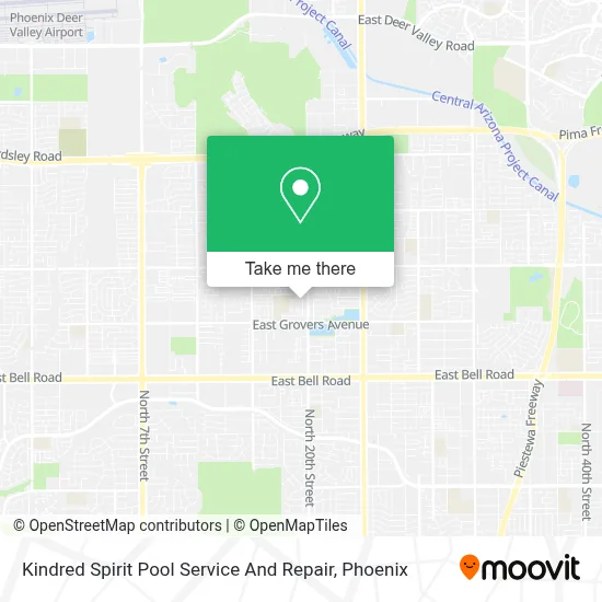 Kindred Spirit Pool Service And Repair map