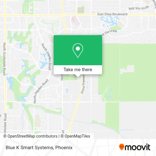 Blue K Smart Systems map