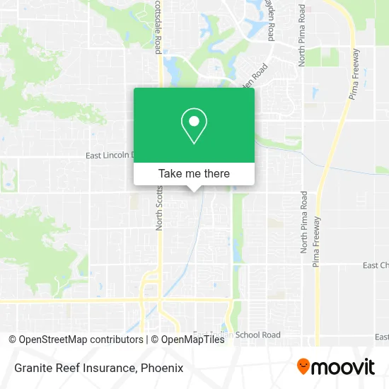 Granite Reef Insurance map