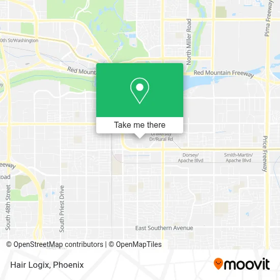 Hair Logix map