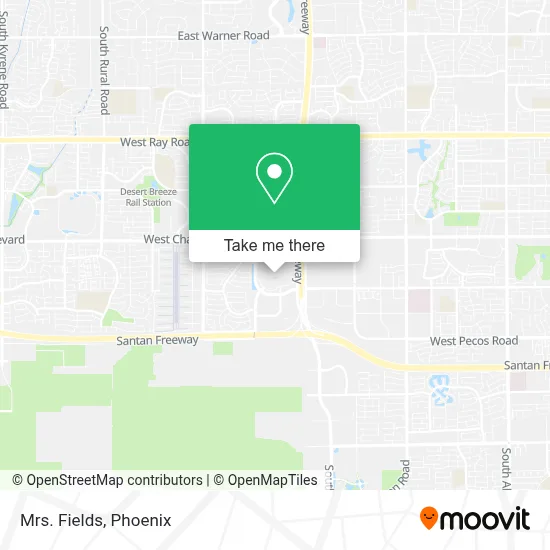 Mrs. Fields map